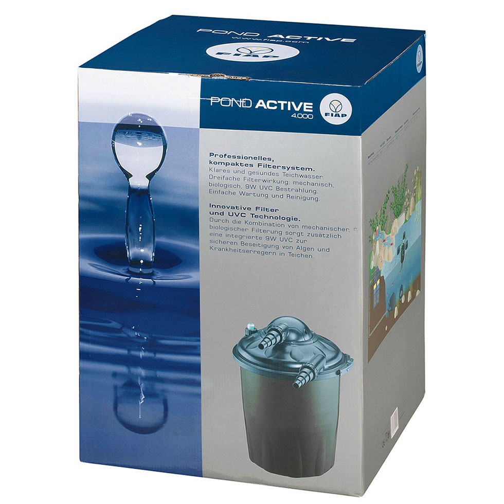 FIAP Pond Active 4.000 Art. Nr. 2827AquakulturFilterTeichReinigung