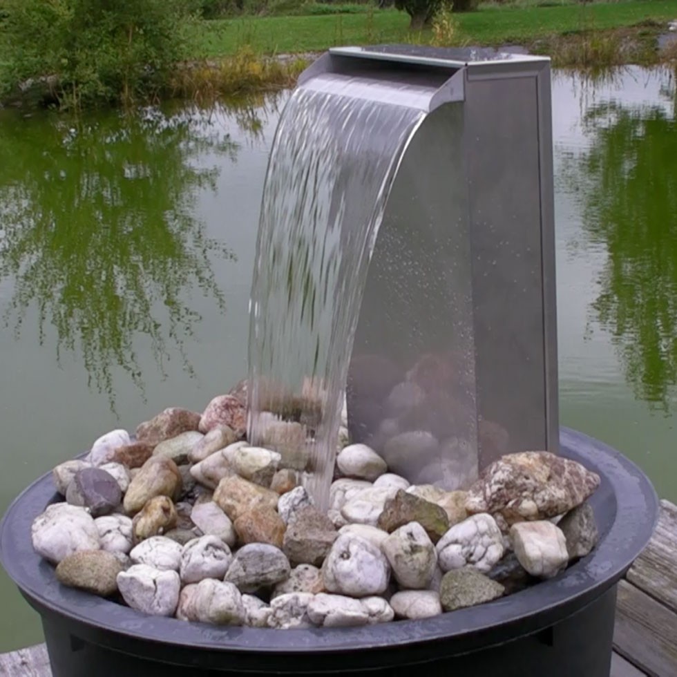 Wasserfall Fur Teich Edelstahl